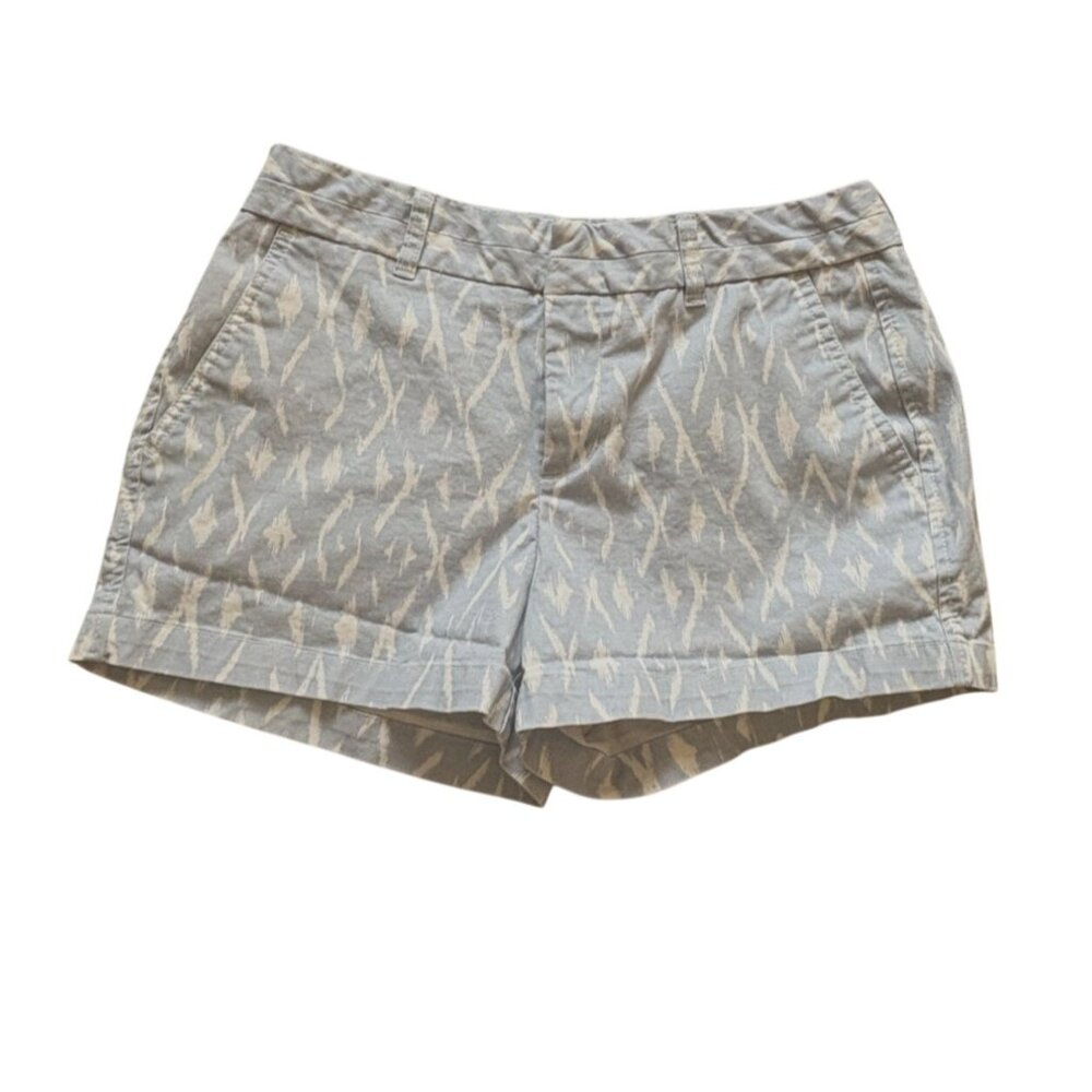 Khakis By Gap City 3 in Short Womens Shorts-Blue/White-Size 4-GUC